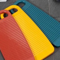 Household laundry tub washboard type new dormitory artifact washboard small mini new large thickened plastic board