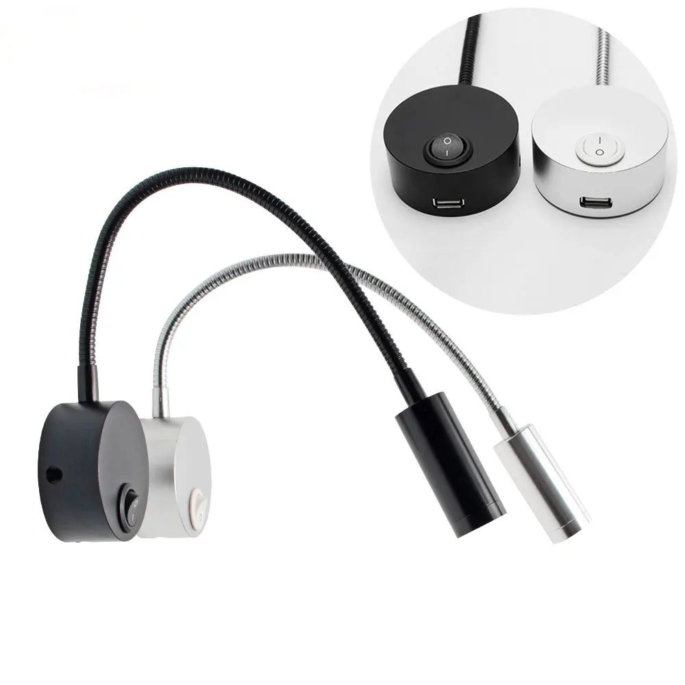 DC12-24V RV Reading Light Working Motorhome Boat Lighting 3 -