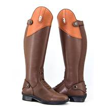 Riding boots cowhide equestrian boots obstacle training boots equestrian short boots brown high boots mens riding equipment womens