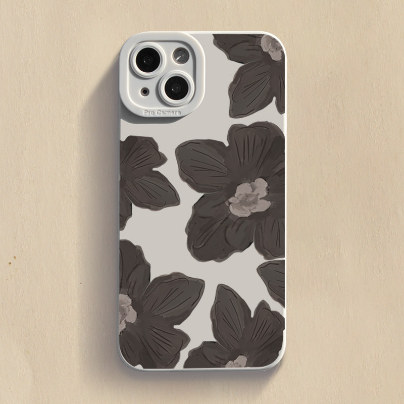 Flower of the End Is Suitable for Apple 15Promax Phone Case iPhone 11 /12/13/14/15Pro Personalized Soft Case iPhone 8 /14Plus Artistic New Style Xr/Xs/Xsmax Protective Cover