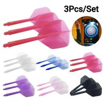 3Pcs Plastic Professional Dart Flights Anti-Drop Soft Screw