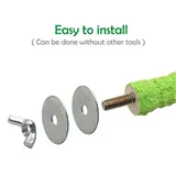 5pcs Bird Perch деревянная подставка для попугай