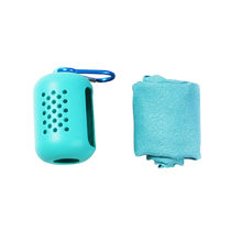 Labor Baojia ice-feeling towel quick-drying towel outdoor enterprise trade union cool gift towel silicone microfiber