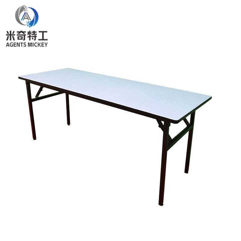 Mickey Agent Folding Meeting Table Soft Bag Face Rectangular Training Table Outdoor Pendulum Stall Table Folding Table Strip Table 12-Taobao