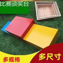 Multi-color containing stage Games Event Direct Gymnastics Hair Award Childrens Stadium Platform Wooden Thickening podium