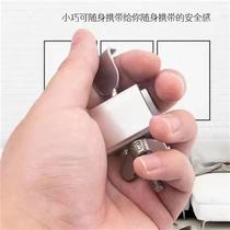 Hotel punch-free door blocker apartment universal door lock artifact indoor simple buckle door lock safety lock