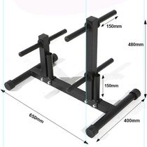 Dumbbell storage rack household barbell piece dumbbell piece rod large hole small hole storage rack dumbbell rack