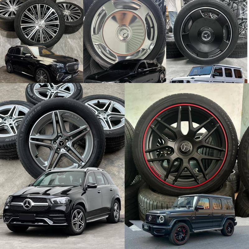 Original Mercedes-Benz Wheel Hub C-Class E-Class S-Class Glc Gle Gls Amg G63 19inch 20inch 21inch 22inch