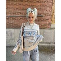 Mens Pullovers Sweaters Creative Stripes Womens Knitted Sr