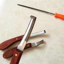 Horseshoe knife hoof trimming knife hoof trimming knife hoof picking equestrian stable equipment horse gear supplies hoof trimming tool set