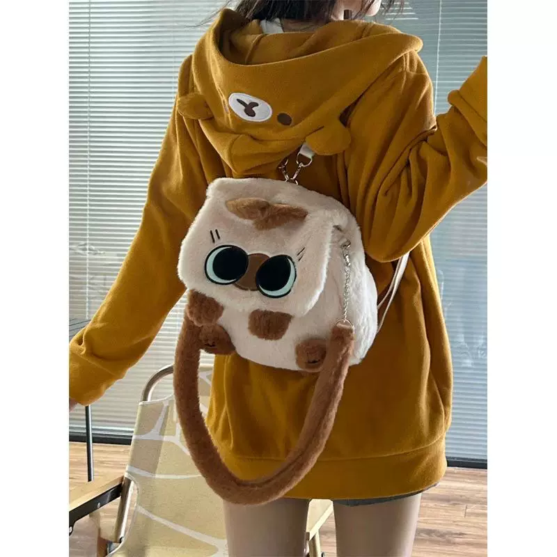 [Диптон Худи с молнией Kawaii Женщины Oversized японская девочка]