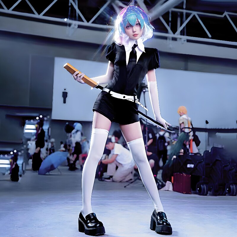 宝石之国cos服连体衣磷叶石南极石辰砂动漫萝莉服套装假发_Cosplay女装_淘宝游戏网
