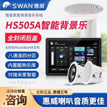Home background music host system set whole house smart home Hivi HS505A ceiling speaker audio box
