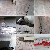 Electric floor heating carbon fiber heating wire heating cable graphene floor heating installation floor heating system household complete equipment