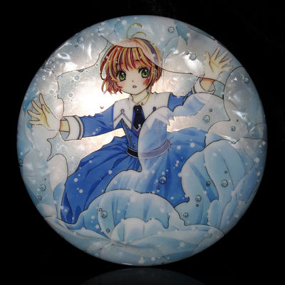 【 Big Promotion Offer 】 Cardcapter Girl Sakuragi no Sakura, Sakura Sakura, Sakura Sakura Poster, Color Paper Badge, Smacking
