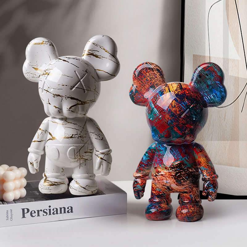 Серия Net celebrity kaws гостиная, винный шкаф, веранда, рабочий стол для кабинета, высококачественное украшение из смолы, креативное украшение стола