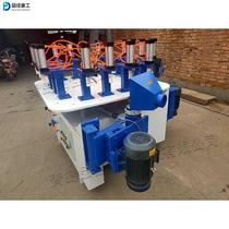 Disc profiling milling furniture with eight-station turn four-axis shaped milling equipment solid wood chair craft imitation digging surface bottom machine