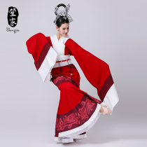 Sheng family Spring Festival Gala with Jin embroidery 5 Stars Out of the East Dance Drama Dance Costume Dance out of the Han Tang Costume Arts