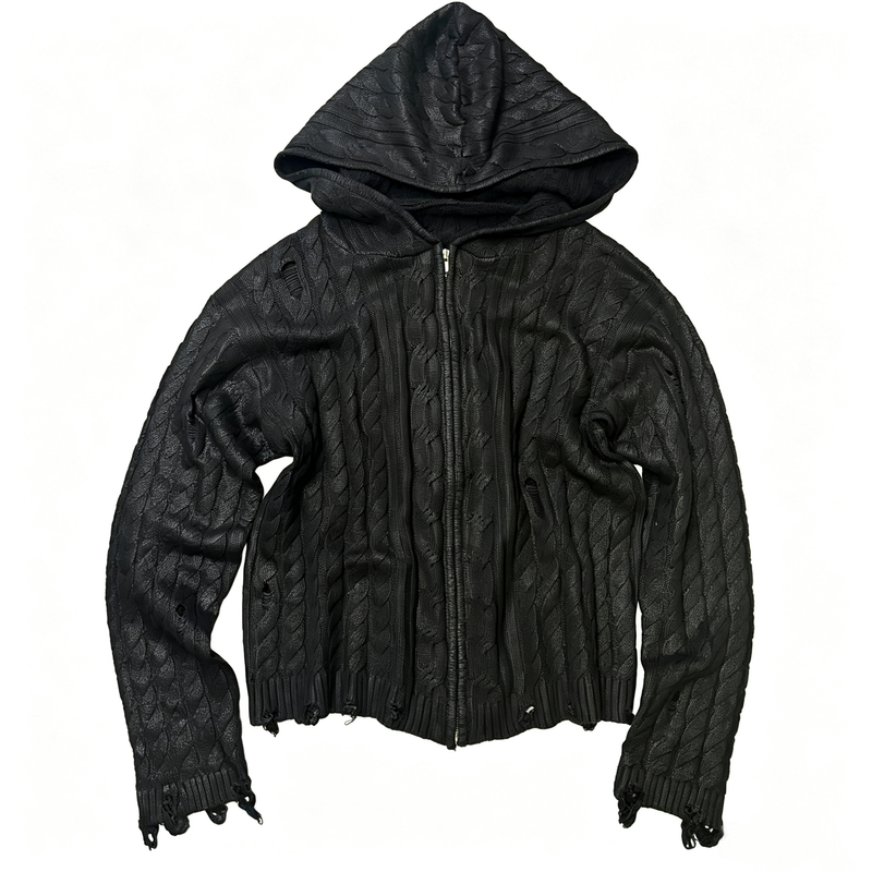 (Posted Around the 20Th) Violence破坏刷蜡 Street Subculture Hooded Sweater (Posted Around the 20Th) Violence破坏刷蜡 Street Subculture Hooded Sweater