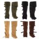 Medieval Boot Covers, Nordic Viking Retro Shin Guards, Renaissance Cosplay Leg Guards, Shoe Covers