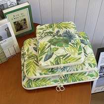 Quilted bag with cotton liner bag tablet storage bag laptop bag tablet bag original cotton bag