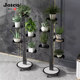 Swiss Joico Flower Stand Living Room Floor-Standing Storage Rack Balcony Flower Pot Rack Green Plant Display Shelf