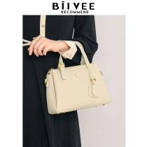 Belle BIIVEE Mothers Day bag soft leather handheld tote bag 2024 new style small bag crossbody bag commuting