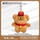 Взрывная СЕТЬ ЗНАМЕНИТОСТЕЙ INS ЛИНИЯ ВЕТРЯНЫХ КОЛОКОЛЬЧИКОВ PUPPY McDonald's HAT SUPER SOFT Q МИЛЫЙ ПЛЮШЕВЫЙ трехмерный брелок-ПОДВЕСКА mini 0