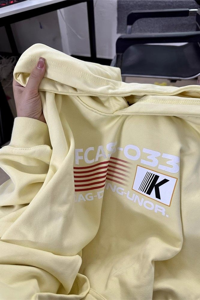 National Tide American Retro Alphabet motif printed Lianhood Men's and men's fall Heavy and high street lovers-Taobao