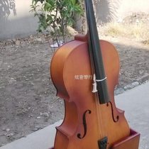 Wooden cello seat stand bass big bass bass seat double cello display stand bracket base bracket