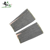 Large poplar 209 denim electric welding wrists 1 double fireproof flower spatter thermal insulation flame retardant welt protective sleeve anti-burn protective cover