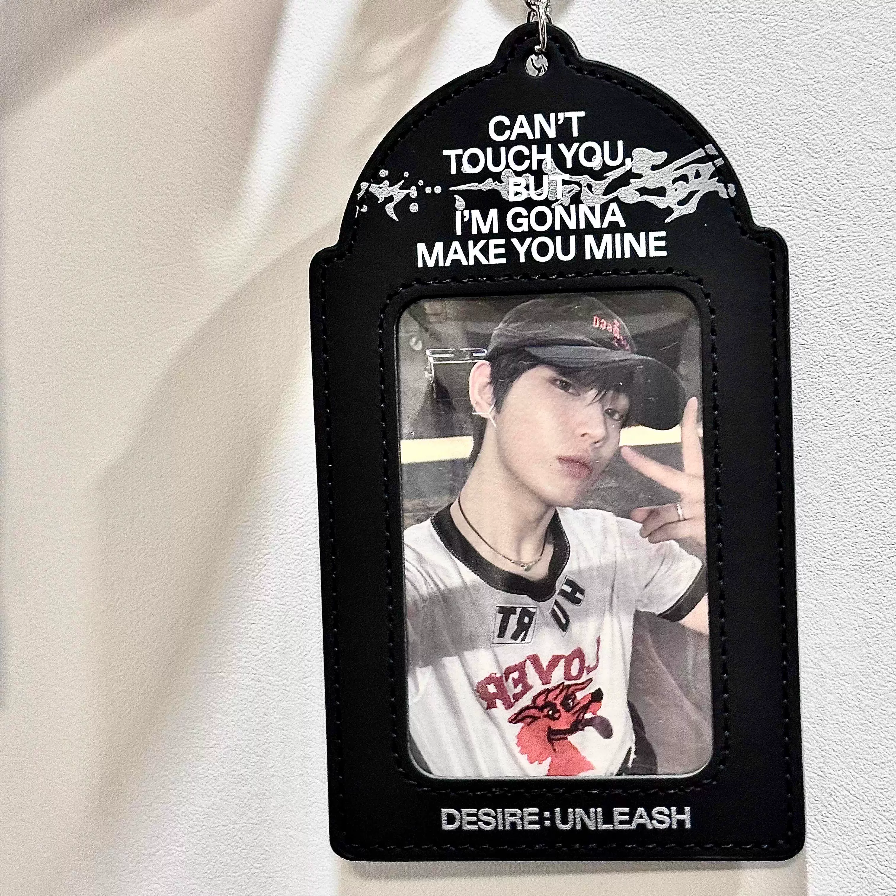[enhypen3 Polaroid idol chasing mini card storage case backpack pendant]