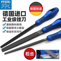 Germany imported PFERD file grinding tool horse circle coarse tooth file metal steel flat triangle round file set