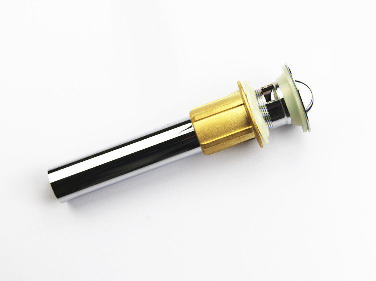 Basin drainer Copper plate drain Ceramic washbasin drain pipe