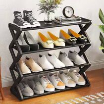 1Pc Household Simple X-Shaped Shoe Rack Multi-Functional 4 L