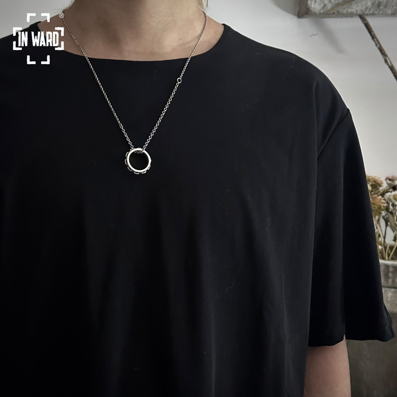 In Ward【On Sale】 "Iw Ward" 925 Silver Dual-Use Necklace/Bracelet