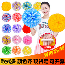 Flower polo cheerleaders take the Flower Square Dance Games Handheld at the opening ceremony of the Universiade Special Handflowers