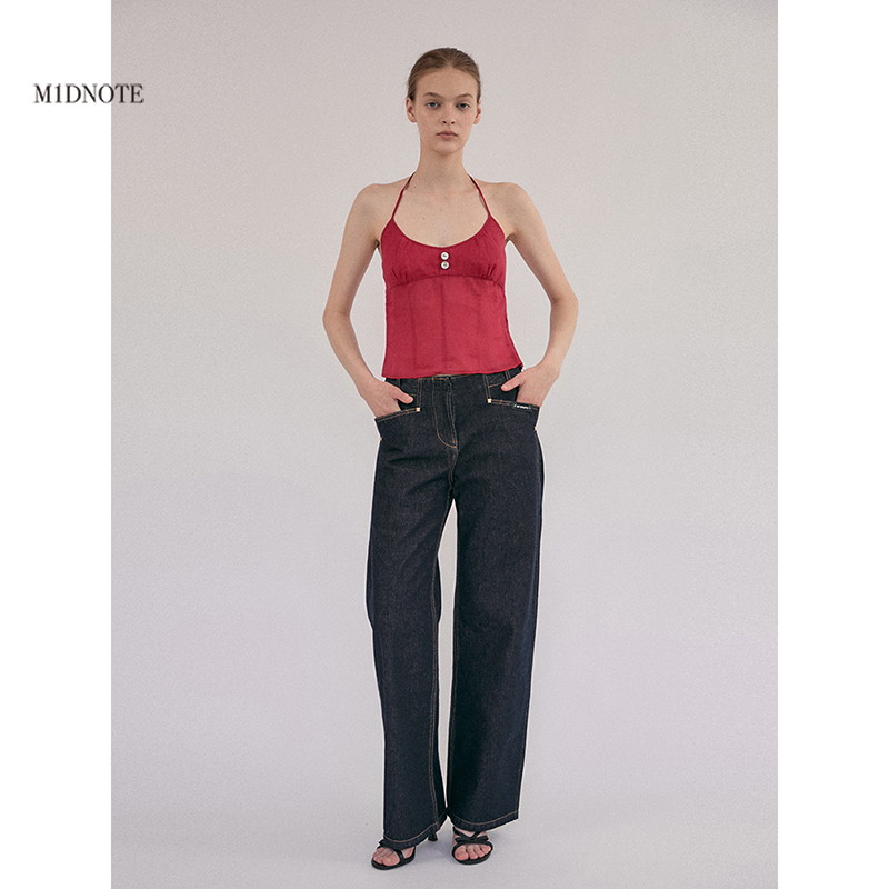 M1Dnote Mino 2026 Early Spring New Washed Denim Pants 6013/14