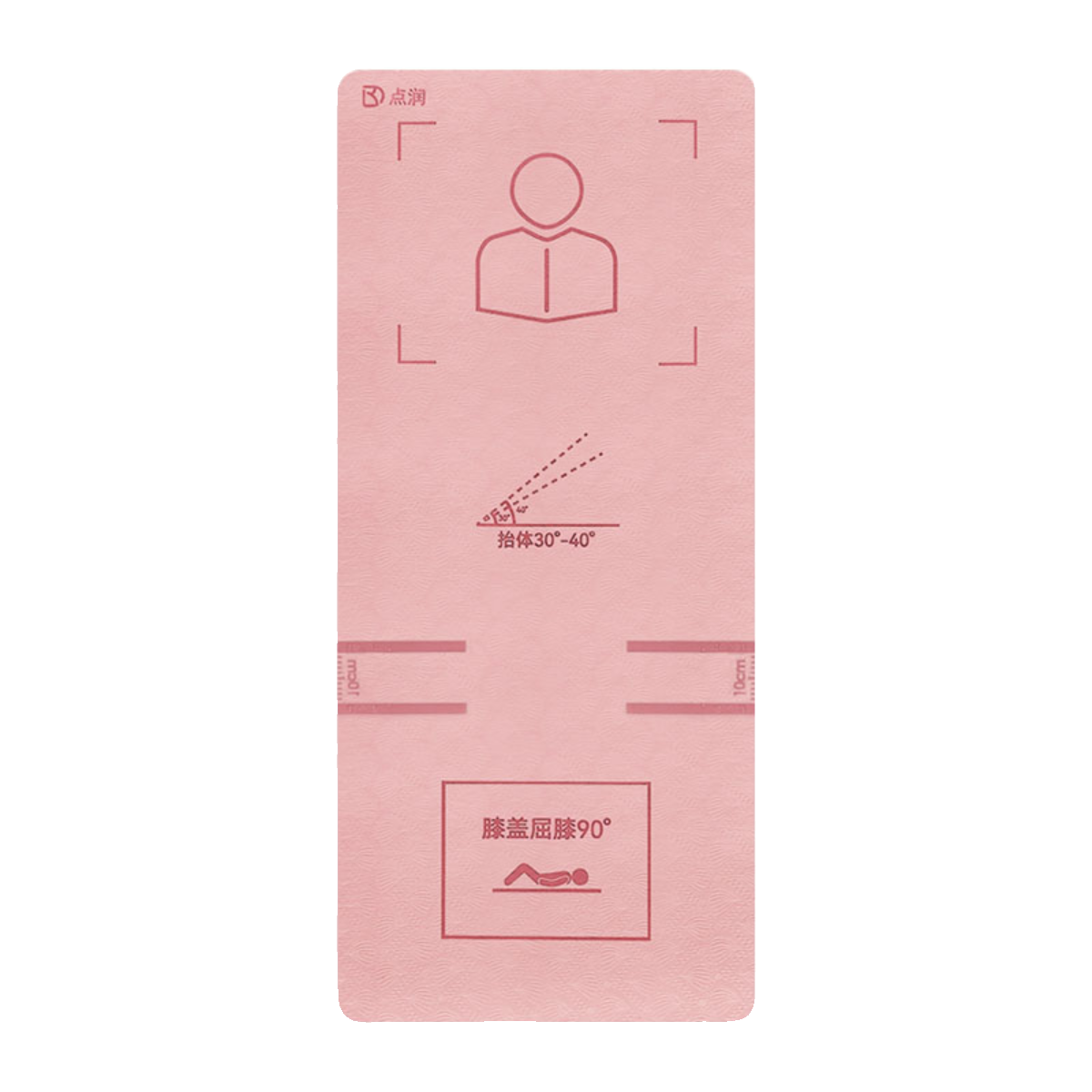 Point Moisturizing Multifunction Yoga Mat New Supine Sit-up Training Mat Girls Special Shock Absorbing Soundproof Anti-Slip Mat-Taobao