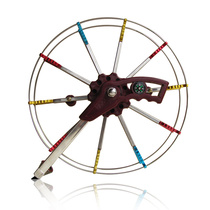 Kite Wheel 2021 New Disc Eagle Wheel Colored Fork Wheel Wind Kite Wire Wheel Stainless Steel Wheel Hand-holding Wheel Kite