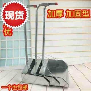 Extremely fast dustpan, thickened iron sheet, handmade thickened dustpan, wooden g handle, iron sheet dustpan, iron dustpan, 18-inch large dustpan