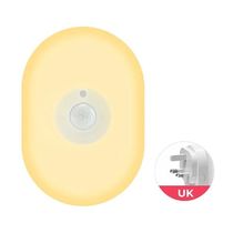 Smart Night Light WiFi Tuya PIR Motion Sensor Lamp Voice Con