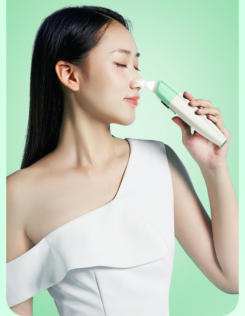 Сосать черный глава инструмент 康佳可视吸黑头仪去黑头铲粉刺电动强力吸出器清洁神器导出美容仪 Konka