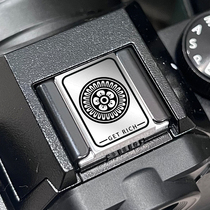 (Stainless steel hot shoe cover) Suitable for Sony Fuji Nikon and Canon metal camera decorative hot shoe cover