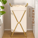 Dirty Clothes Basket, Foldable Storage Bin for Home Use, Dormitory Laundry Bucket with Lid, Bathroom Dirty Clothes Container, High Aesthetic Value
