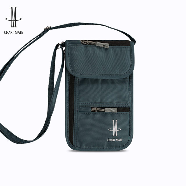 Japanese Original Document Storage Bag, Multifunctional Portable Passport Holder, Ticket and Card Holder, Unisex Neck-Hanging Crossbody Phone Bag