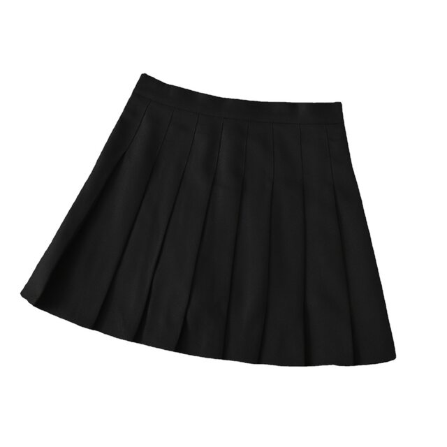 Spring and Autum Pleated Skirt Women's Skirt Short Skirt Student 2023 New High-Waist Slim Jk Small A-Line Skirt