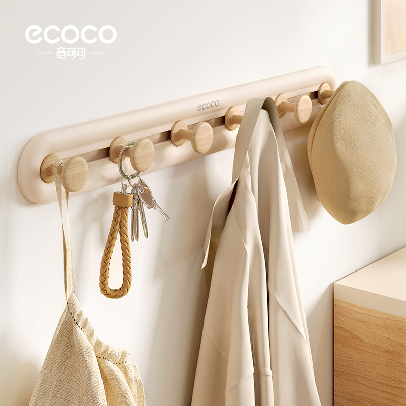 Hooks Behind the Door, Strong Wall Hangings, Load-Bearing Transparent Punch-Free Kitchen Sticky Hooks, Clothes Hooks