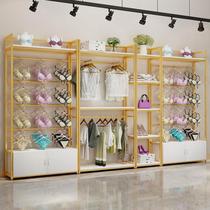Underwear store shelves bra display rack floor-standing underwear display rack with cabinet underwear clothing store display cabinet with hook