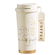 Customized coffee cup custom printed logo water cup opening commemorative thermos cup custom advertising cup gift cup with lettering